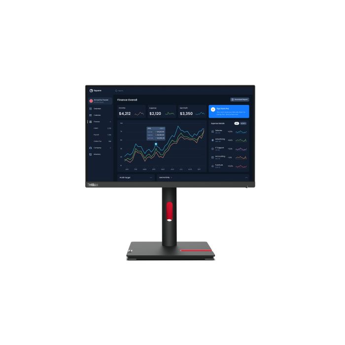 Lenovo Monitor ThinkVision 21.5" T22i-30 16:9 Panel IPS 1920 x 1080 Lift VGA DP HDMI