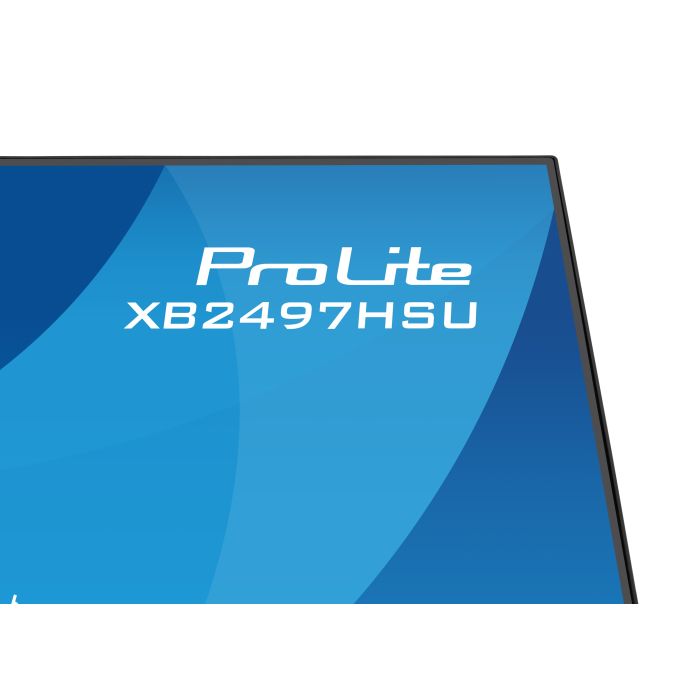 iiyama Monitor ProLite XB2497HSU-B1 24" IPS-panel, 1920x1080 120Hz4ms, 350cd/m², 15cmHeight Adj.Stand, HDMI, DP