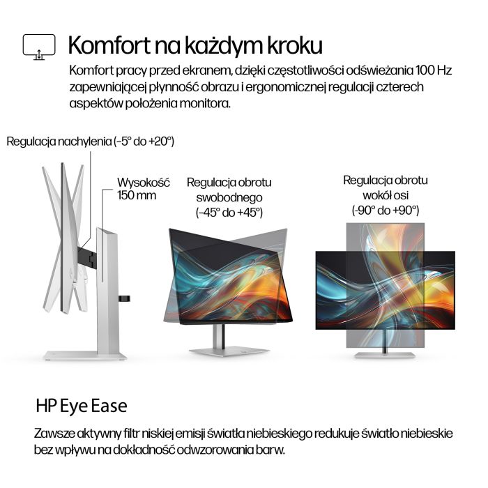 HP S7 PRO 724PF 23.8 ZOLL 16:9/1920X1080 IPS 300CD 1500:1 5MS