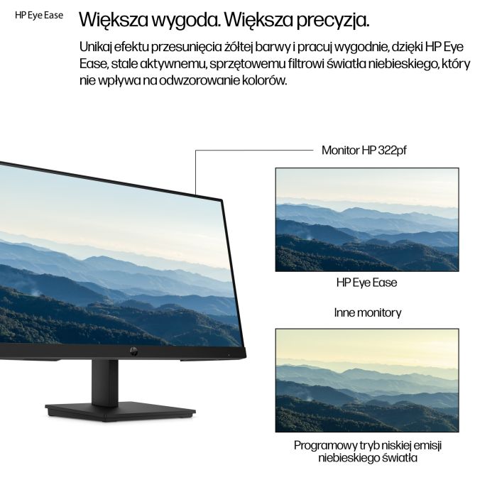 HP S3 PRO 322PF 21.5 FHD (1920x1080) FHD IPS 250n 5ms HDMI DP VGA 3/3/0