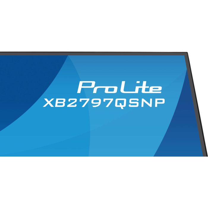 iiyama Monitor ProLite XB2797QSNP-B1 27" IPS-panel, 2560x1440 75Hz1ms, 350cd/m², EyeComfort, USB-C Dock, USB-C, KVM, HDMI, DP