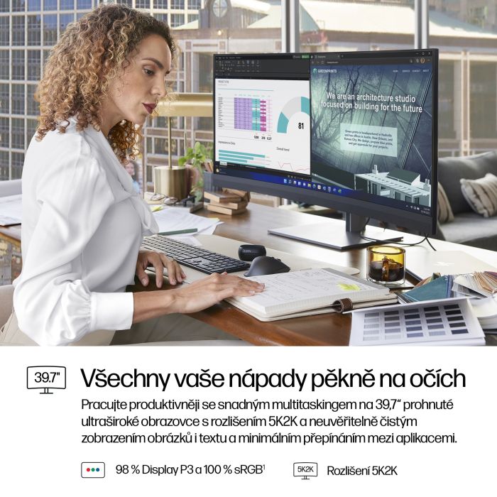 HP S7 PRO 740PM 5K2K 39.7 ZOLL/5120X2160 IPS 300CD 1000:1 5MS