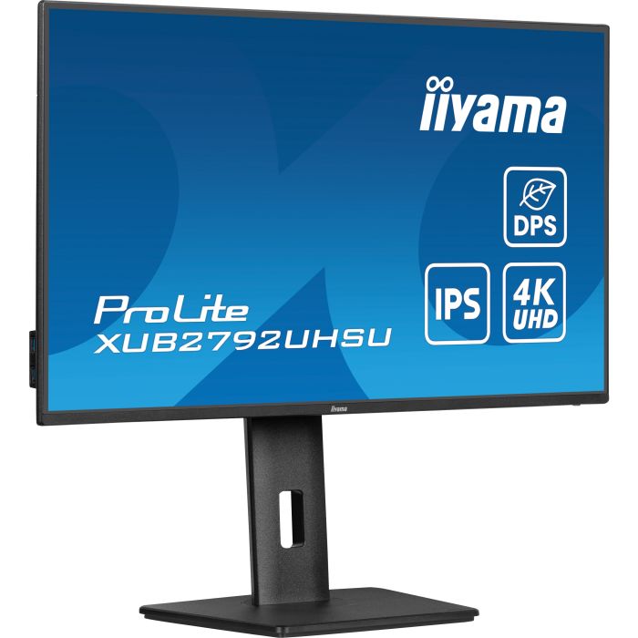 iiyama Monitor ProLite XUB2792UHSU-B6 27" IPS-panel, 3840x2160 UHD 60Hz4ms, 350cd/m², 15cmHeightAdj.Stand, HDMI, DP