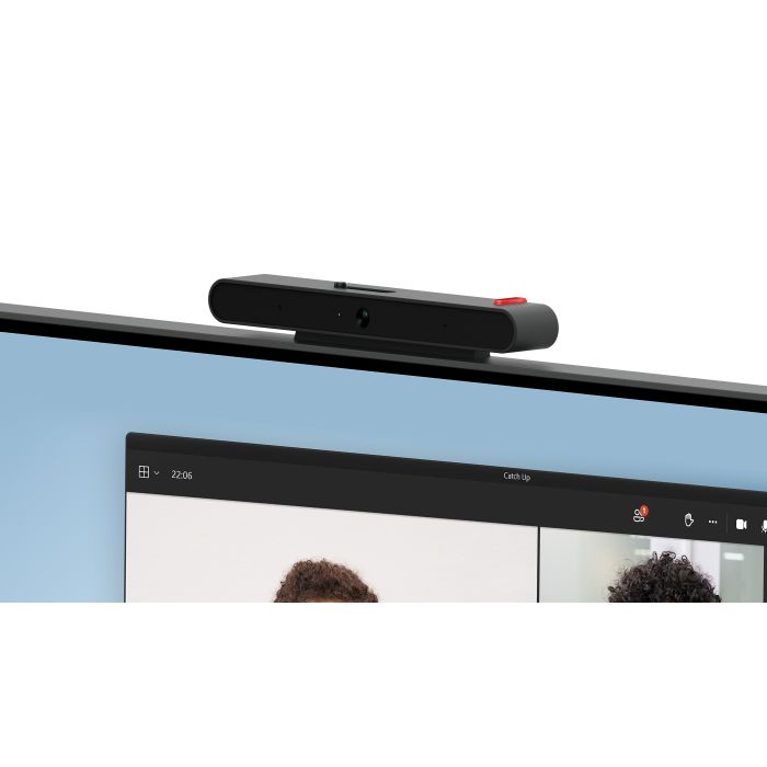 Lenovo Monitor ThinkVision 23.8" TIO24 Gen5 Touch 16:9 Panel IPS 1920 x 1080 Lift Camera & Speakers VGA DP HDMI