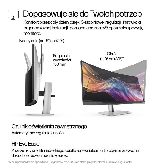 HP S7 PRO 738PU 37.5 ZOLL 21:9/3840X1600 IPS 400CD 2000:1 5MS