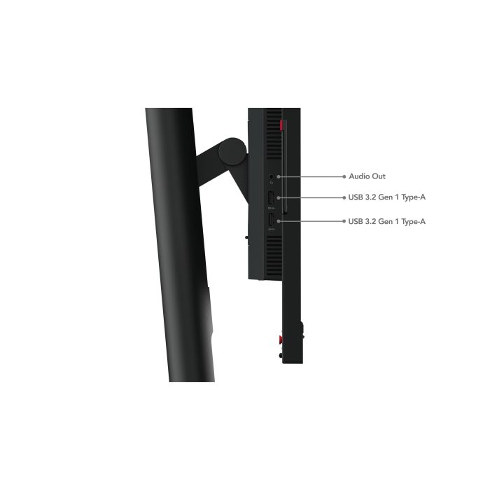 Lenovo Monitor ThinkVision T24v-30 23,8" IPS FHD AG 4ms 250cd 1000:1 75Hz HUB Tilt Swivel Lift Pivot