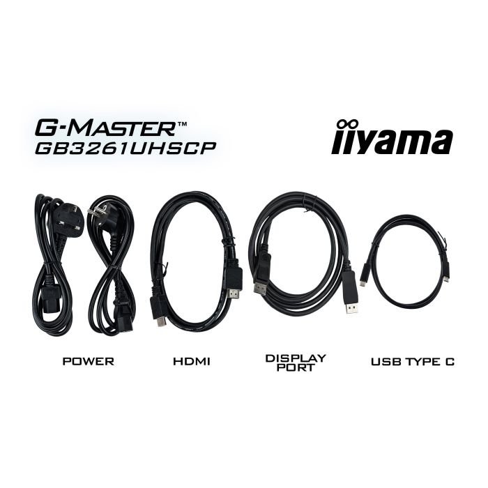 iiyama G-Master Red Eagle GB3261UHSCP-B1 32" VA Gaming, 3840x2160 144Hz0.6ms, 400cd/m², 2xHDMI 2.1, DP, FreeSync Premium