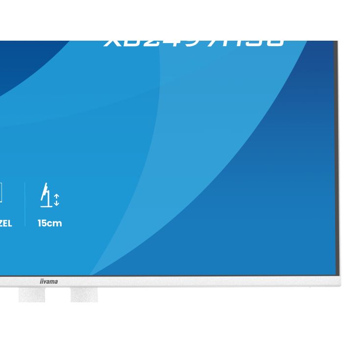 iiyama Monitor ProLite XB2497HSU-W1 24" WH IPS-panel, 1920x1080 120Hz4ms, 350cd/m², 15cmHeight Adj.Stand, HDMI, DP