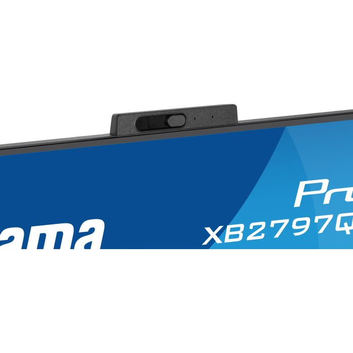 iiyama Monitor ProLite XB2797QSNPH-B1 27" IPS-panel, 2560x1440 75Hz1ms, 350cd/m², EyeComfort, USB-C Dock, Webcam 5MP,KVM LAN, HDMI, DP