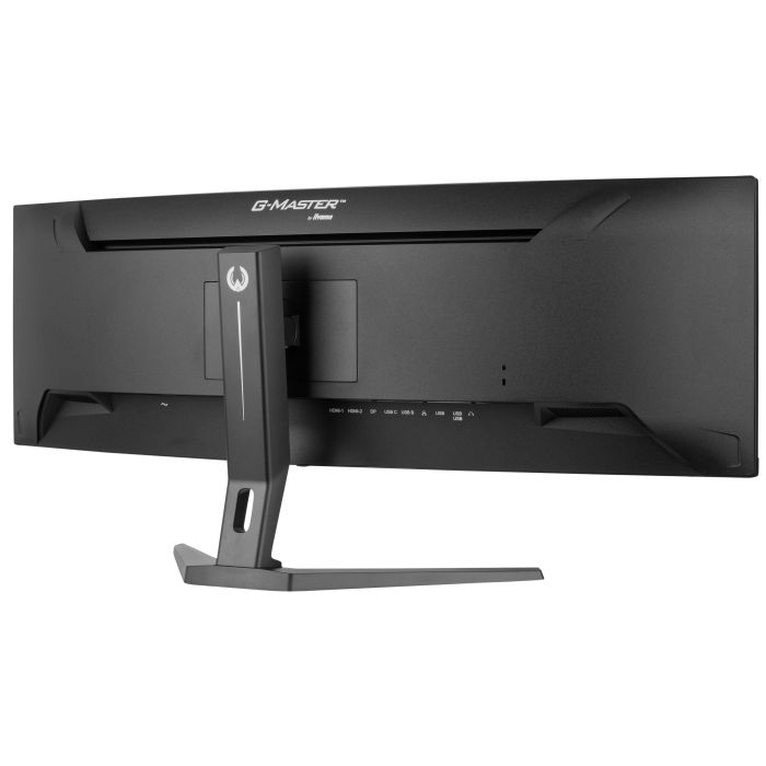 iiyama Curved GCB4580DQSN-B1 44,5" DQHD VA-panel, 5120x1440 165Hz0.8ms, 450cd/m², USB-C Dock, 2x HDMI 2.1, DP, KVM