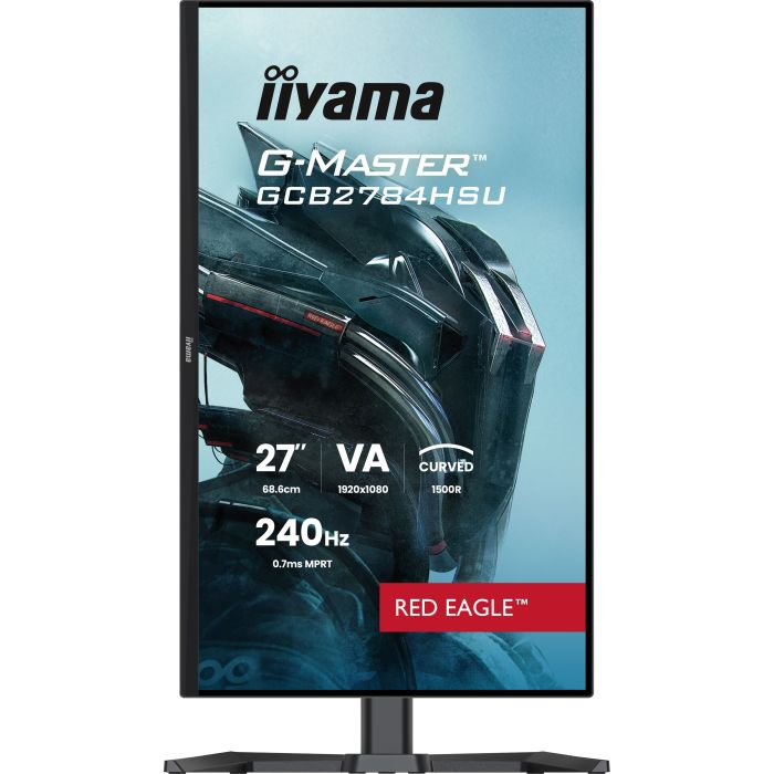 iiyama Red Eagle GCB2784HSU-B1 27" VA-panel, Curved Gaming 1500R, 1920x1080 165Hz1ms, 250cd/m², 2xHDMI, DP, FreeSync Premium