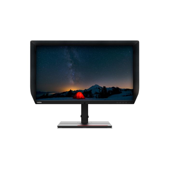 Lenovo Monitor ThinkVision P27u-20 27" IPS 4K AG 6ms 400cd 1000:1 60Hz Dock Speakers Tilt Swivel Lift Pivot