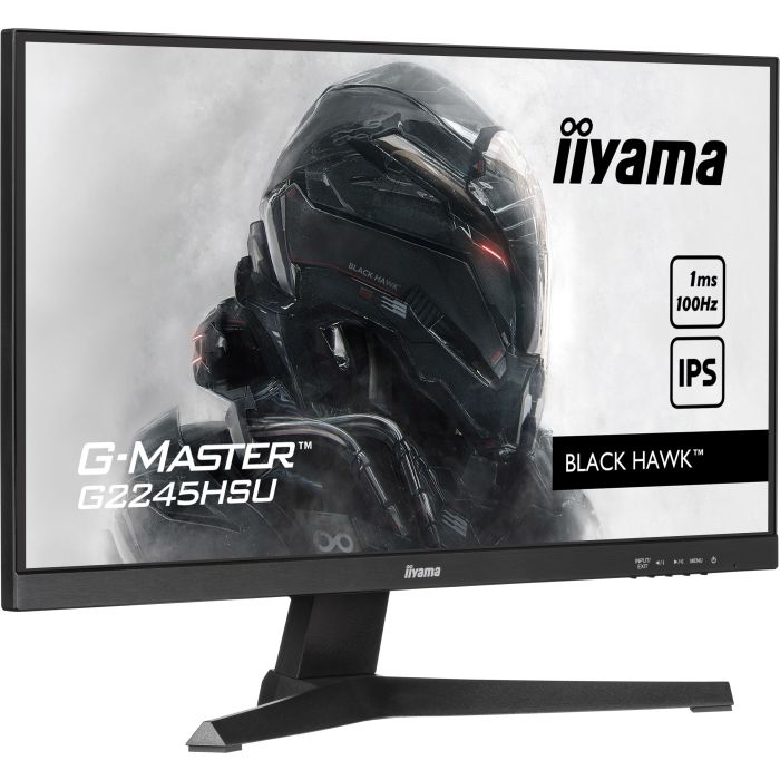 iiyama G-Master Black Hawk G2245HSU-B2 21,5" IPS Gaming, 1920x1080 100Hz1ms, 300cd/m², HDMI, DP, Adaptive Sync