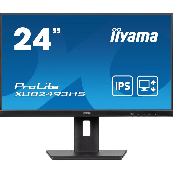 iiyama ProLite XUB2493HS-B6 A 24" IPS-panel LED,1920x1080 ,100Hz, 0.5ms, HDMI, DP, Flicker-Free, FreeSync