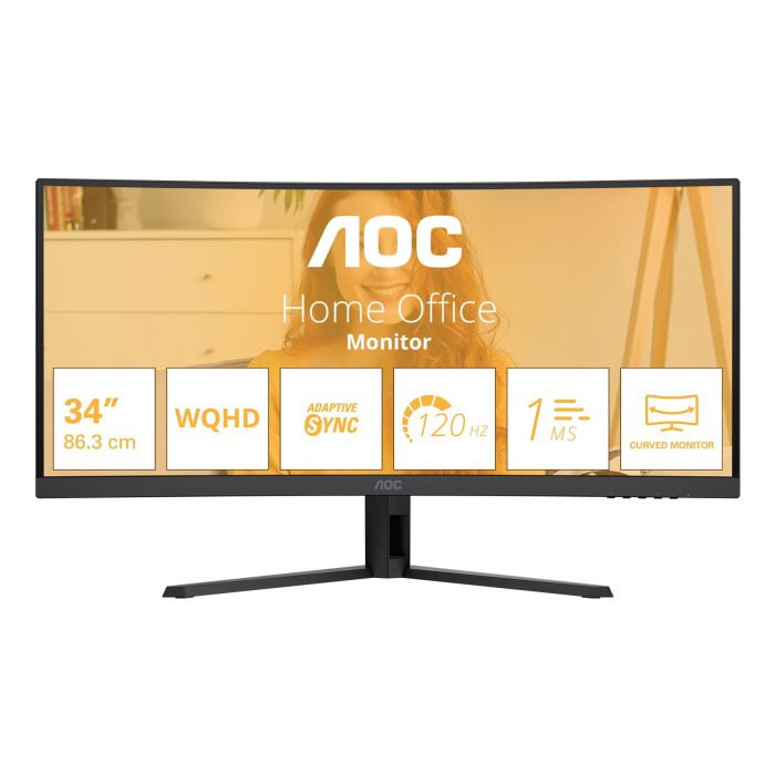 MONITOR AOC LED 34" CU34B3E 120Hz