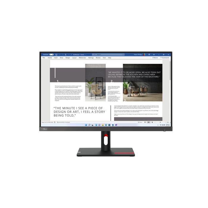 Lenovo Monitor ThinkVision S27i-30 27 IPS FHD AG 4ms 300cd 1300:1 100Hz Tilt