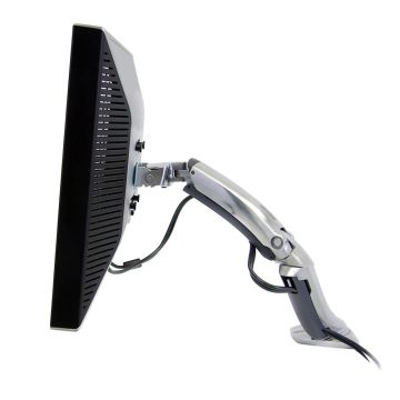 Ergotron MX Desk Mount Arm - uchwyt biurkowy do monitora (polerowane aluminium)