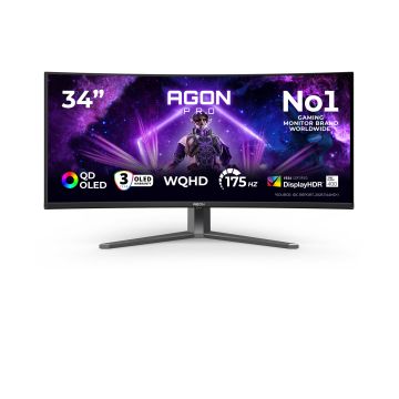 34IN AGON OLED GAMING MONITOR/