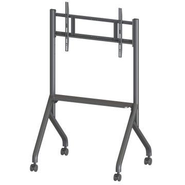 TECHLY STOJAK MOBILNY TV 55-86" DO 80KG REGULOWANY PÓŁKA AV