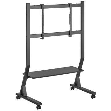 TECHLY STOJAK MOBILNY TV 45-90"KG DO 60KG REGULOWANY PÓŁKA AV