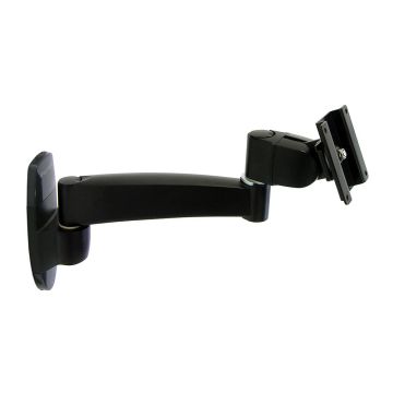 Ergotron 200 Monitor Arm - uchwyt ścienny do monitora z pojedynczym rozszerzeniem (czarny)