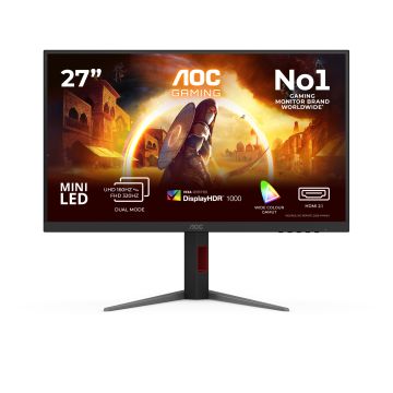 AOC GAMING U27G4XM - 27 IN UHD/HDR1000 (DUALFRAME 3840X2160160H