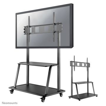 Neomounts Mobile Flat Screen Floor Stand (stand+trolley) (height: 137-162 cm) box 1/2