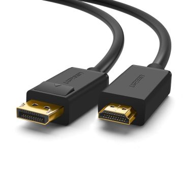 Kabel DisplayPort - HDMI Ugreen DP101 4K 3m - czarny