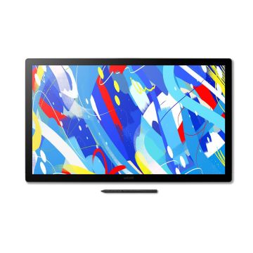 Wacom Cintiq 24 Touch - tablet ekranowy z funkcjami dotykowymi do profesjonalnych zastosowań graficznych, piórko Pro Pen 3E, rozdzielczość Full HD (2025)