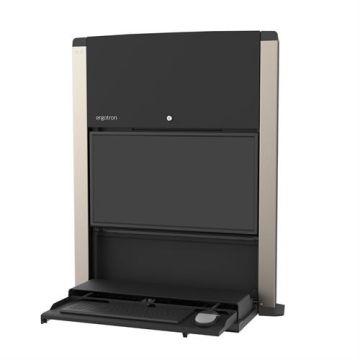 CAREFIT SIT-STAND ENCLOSURE/27IN MIS-D 5Y W BLACK