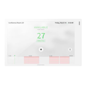 7IN ROOM SCHEDULING TOUCH/SCREEN WHITE SMOOTH