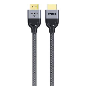 UNITEK KABEL HDMI 2.1 8K LUX OPLOT 2M