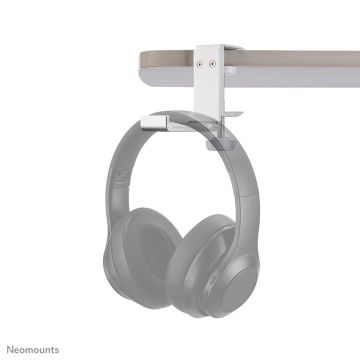 Neomounts Headphone Holder, Clamp mounted, aluminum