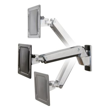 Ergotron Interactive HD Arm - uchwyt ścienny do monitora (polerowane aluminium)