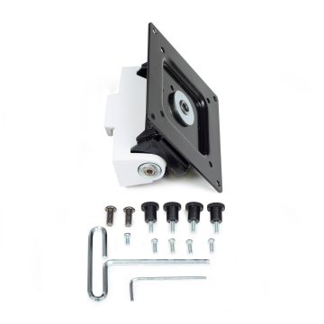 Ergotron HX Heavy-Duty Tilt Pivot - mocowanie VESA do monitorów panoramicznych i zakrzywionych do ramion HX (czarne)