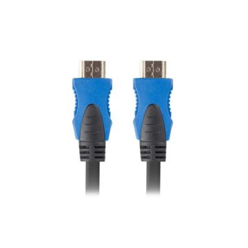 Kabel Lanberg CA-HDMI-20CU-0010-BK (HDMI M - HDMI M; 1m; kolor czarny)