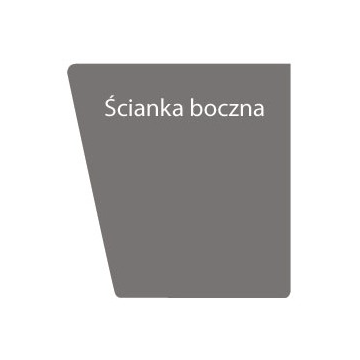 Ścianka boczna do stanowiskat proofStation 01/10