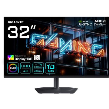 MONITOR GIGABYTE QD-OLED 31,5" MO32U24 240Hz