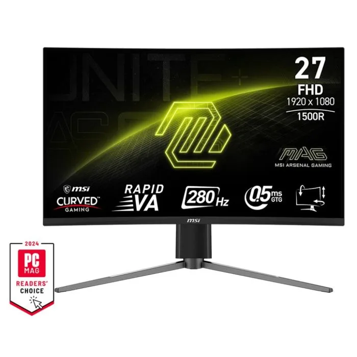 Monitor MSI MAG 276CPXF 27″ Rapid VA Full HD 280 Hz