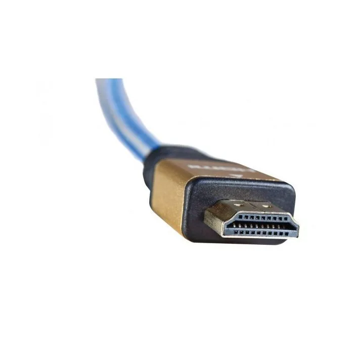 Kabel IBOX HD04 ULTRAHD 4K 1,5M V2.0 ITVFHD04 (HDMI M - HDMI M; 1,5m; kolor niebieski)