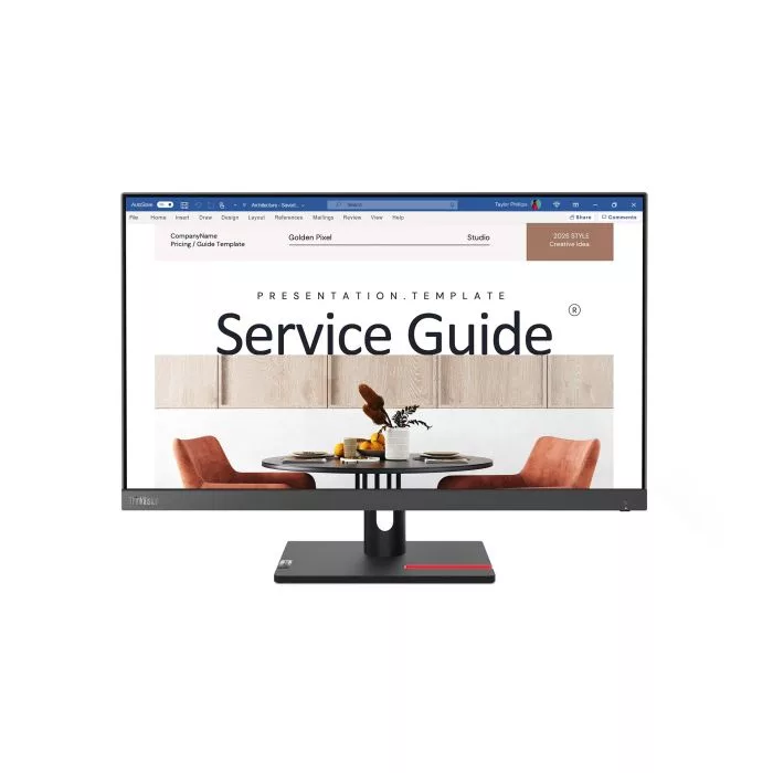 Lenovo ThinkVision S24i­30 23.8"FHD IPS 100Hz 250 nits AG VGA HDMI Raven Black