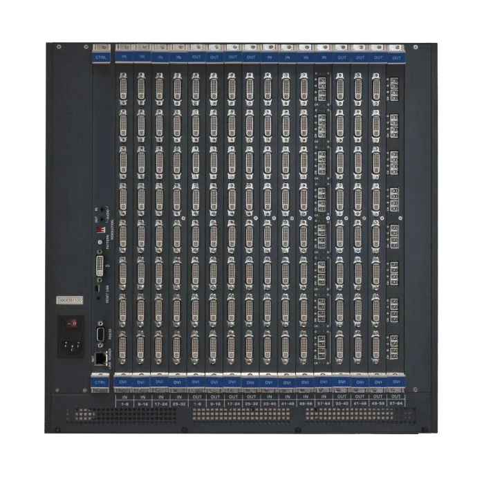 Wieloformatowy modułowy przełącznik matrycowy Kramer VS-6464DN-EM