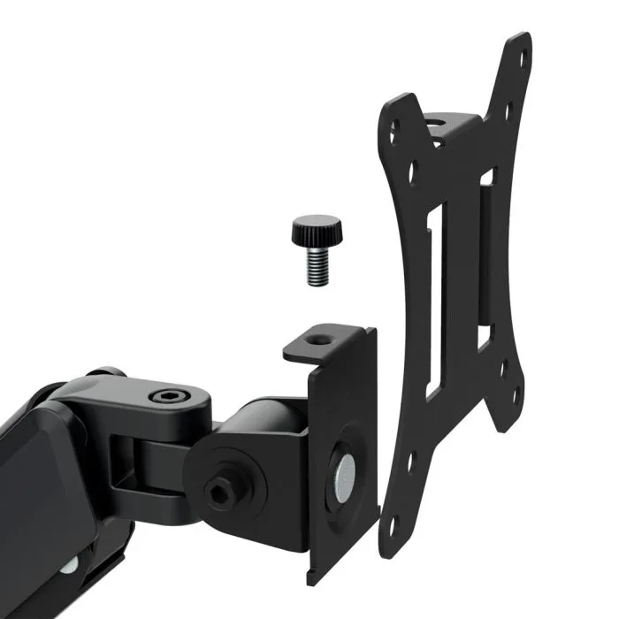 MACLEAN UCHWYT NA MONITOR, SPRĘŻYNA GAZOWA, 17"-32", 2-10KG, CZARNY MC-135
