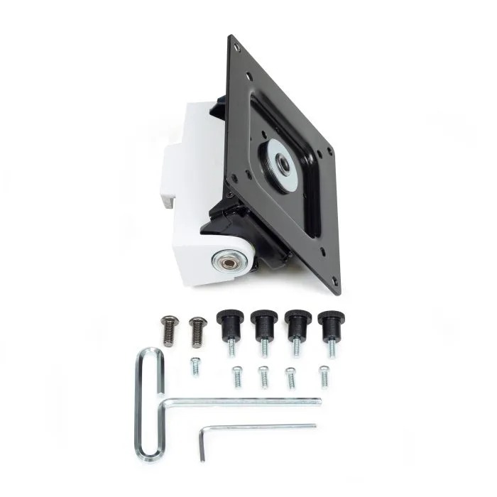 Ergotron HX Heavy-Duty Tilt Pivot - mocowanie VESA do monitorów panoramicznych i zakrzywionych do ramion HX (czarne)