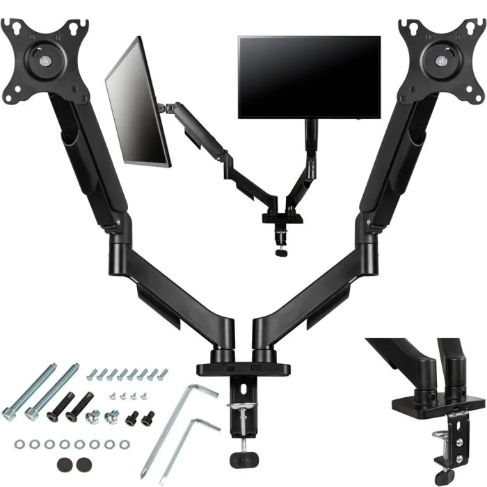 BLOW UCHWYT TV LCD HQ 17"-32" DO BIURKA Z PRZEGUBEM PODWÓJNY