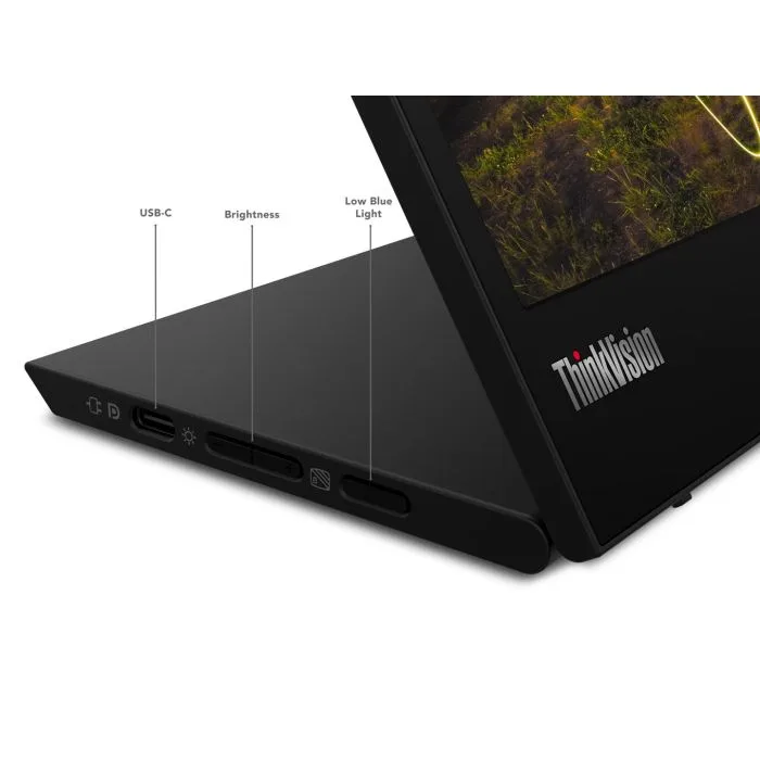 Lenovo ThinkVision M15 15.6"FHD IPS 60Hz 250nits AG Raven Black