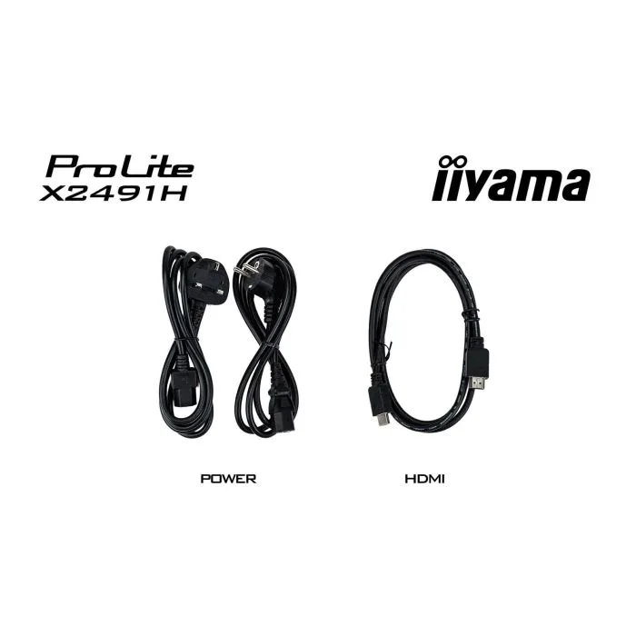 MONITOR IIYAMA LED 23,8" X2491H-B1 120Hz