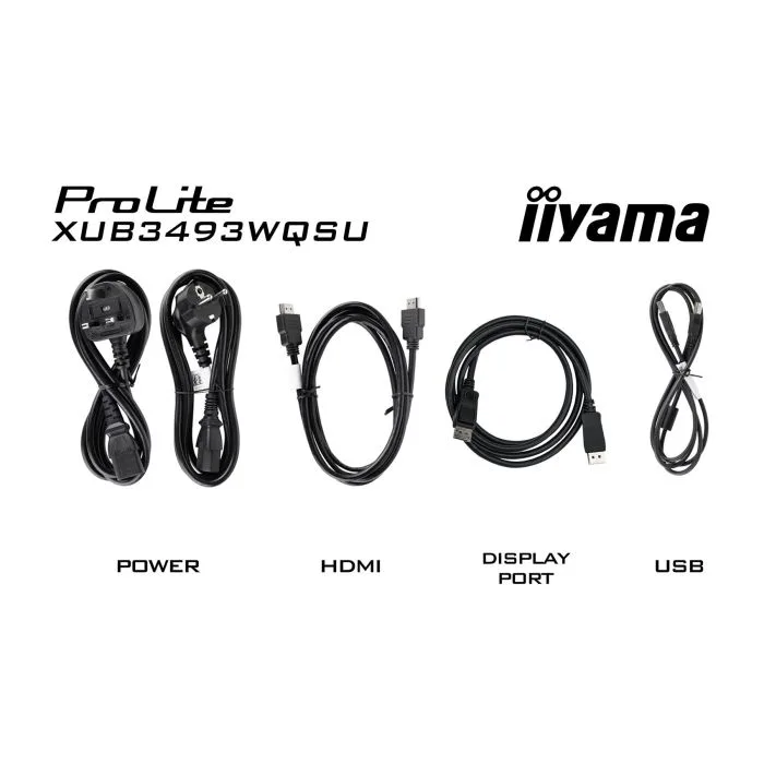 MONITOR IIYAMA LED 34" XUB3493WQSU-B6 120Hz
