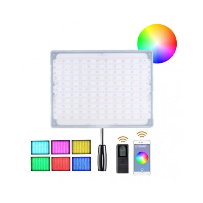 Lampa Yongnuo LED YN-600 RGB 3200K-5500K CRI 95+