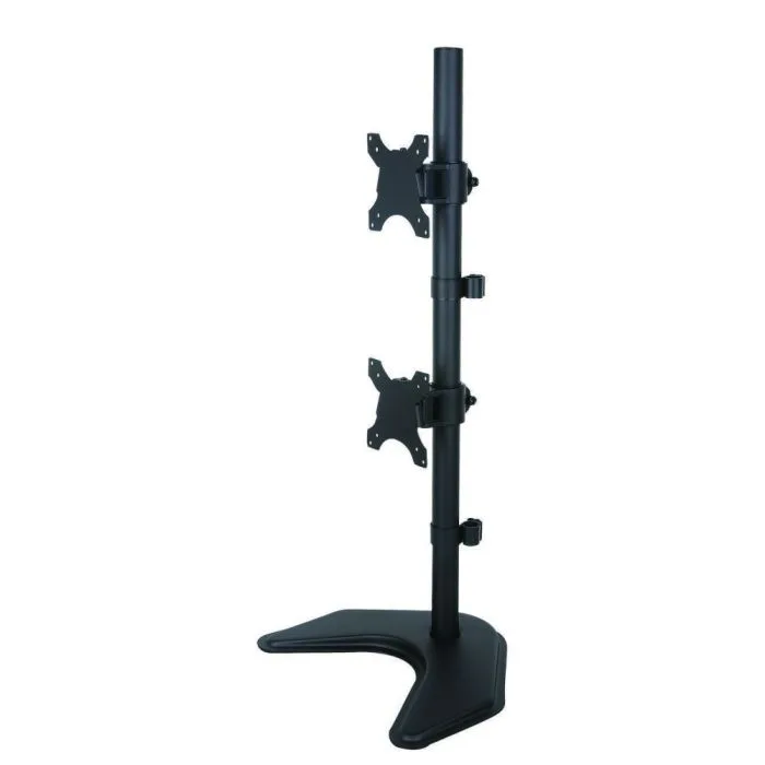 TECHLY PODSTAWA POD 2 MONITORY 13-27" LCD 10KG BIURKOWA PIONOWA